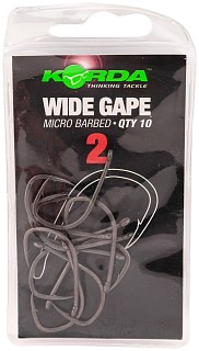 Крючок Korda Wide gape-02 10шт