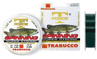 Леска Trabucco T-force spin pike 150м 0,160мм