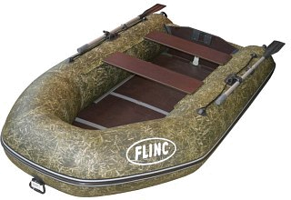 Лодка Flinc FT320K надувная камуфляж - фото 1