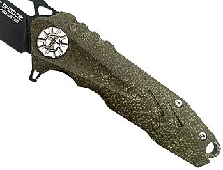 Нож SHOOZIZ HAN316-BB&GH складной K110 рукоять G10+3D - фото 3