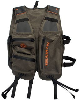 Жилет Shaman разгрузочный с рюкзаком Tracker II Islandiya оливковый - фото 1