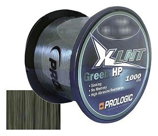 Леска Prologic XLNT HP 1000м 24lbs 11,0кг 0,40мм green