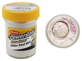 Паста Berkley PowerBait Select Glitter Trout Bait 50гр White