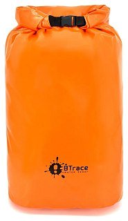 Гермомешок BTrace DryBag 60л с лямками оранжевый - фото 1