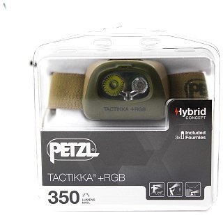 Фонарь Petzl Tactikka Plus RGB desert - фото 1