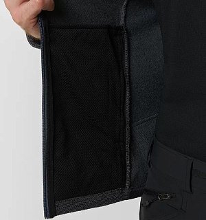 Джемпер H.U.T. Urman флис тёмно-серый/чёрный - фото 9