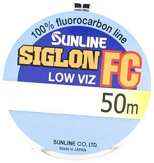Леска Sunline Siglon FC HG 50м 1,0/0,180мм - фото 2