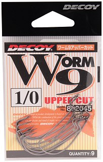 Крючки Decoy Worm 9 №1/0 9шт