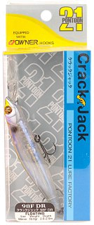 Воблер Pontoon21 Crack jack 98F-DR 98мм 16гр 2.0-2.5м цв.081