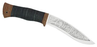 Нож Росоружие Ермак 95x18 кожа
