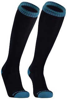 Гетры Dexshell Wading DS630 черный зелёный  - фото 1