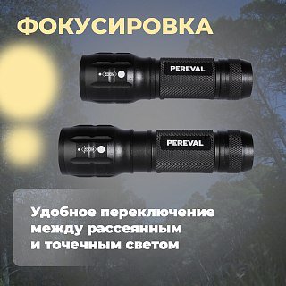 Фонарь Pereval BT-FL3002 160 Lumens - фото 4