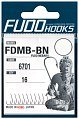 Крючки Fudo Mebaru FDMB-BN 6701 BN №8 