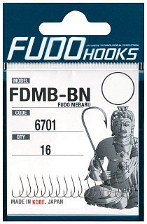 Крючки Fudo Mebaru FDMB-BN 6701 BN №8 