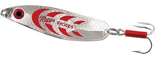 Блесна Mepps Syclops  №1 silver/red