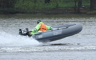 Лодка Boatsman BT320A надувная серо-графитовый - фото 6