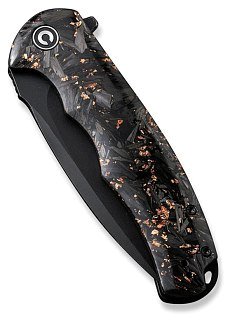 Нож Civivi Praxis Flipper Knife Carbon Fiber And Resin Handle (3.75" 9Cr18MoV) - фото 5