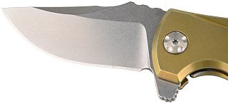 Нож Zero Tolerance складной 0900GLD сталь S35VN рукоять титан - фото 7