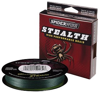 Шнур Spiderwire stealth green 137м 0,17мм