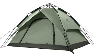 Палатка Naturehike Automatic tent  3 forest green - фото 4