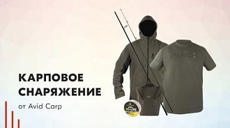 Avid carp – поставка карпового снаряжения