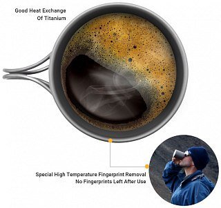 Кружка Cook'N'Escape titanium 300мл - фото 5