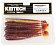 Приманка Keitech виброхвост Swing impact 4" EA 15 Grape chart red FLK