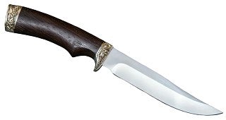 Нож ИП Семин Мангуст кованая сталь Х12МФ литье венге - фото 4