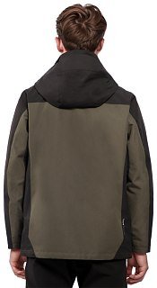 Куртка Humtto 2в1 960 Black-Green - фото 2
