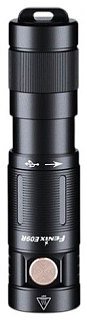 Фонарь Fenix E09R черный 600 люмен - фото 4