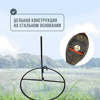 Подсадная утка Taigan Mallard кряква на стальном основании - фото 5
