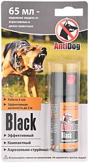 Аэрозоль Техкрим Antidog Black 65мл - фото 1