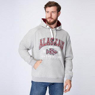 Толстовка Alaskan promo бордо  - фото 3