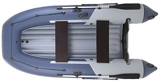 Лодка Grouper НДНД надувная 310 серо-синий  - фото 1