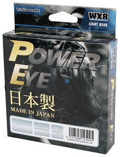 Шнур Tailwalk PowerEye Wx8 150м PE 0,6 6,4кг Light Blue - фото 1