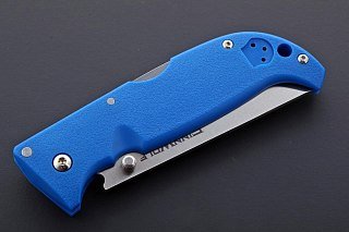 Нож Cold Steel Finn Wolf складной сталь AUS8A рукоять пластик синий - фото 3