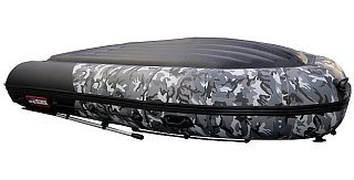 Лодка Хантер 350 Про серый кмф - фото 5