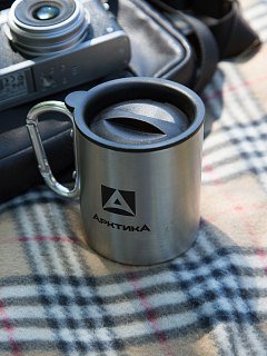 Термокружка Арктика невакуумная 300мл с карабином - фото 4