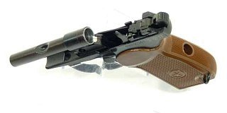 Пистолет Baikal МР 80 13Т 45Rubber подарочный ОООП - фото 2