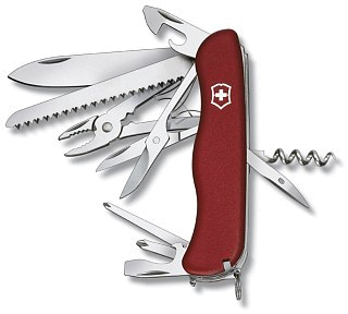 Нож Victorinox Hercules 111мм 18 функций красный - фото 1