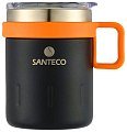 Термокружка Santeco Kemi 350мл black