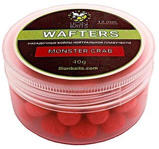 Бойлы Lion Baits Wafters monster crab 12мм - фото 1