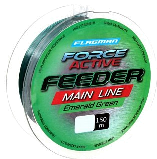 Леска Flagman Force Active Feeder Main Line 150м 0,305мм - фото 1
