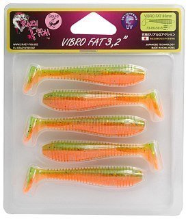 Приманка Crazy Fish Vibro fat 3.2'' 73-80-5d-6