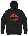 Толстовка Simms Wood Trout Fill Hoody Black 