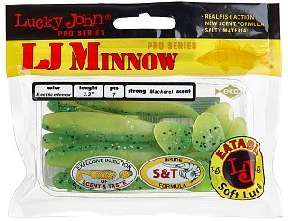 Приманка Lucky John виброхвост Pro series Minnow 08,40/T18 - фото 2