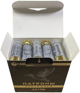 Патрон 12х70 Сибирь Premium 0 32г - фото 4