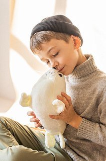 Игрушка Mimis Нерпа мультик 33 см  - фото 5