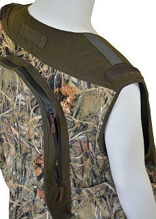 Жилет ХСН охотника 20 патрон с рюкзаком осока  - фото 3