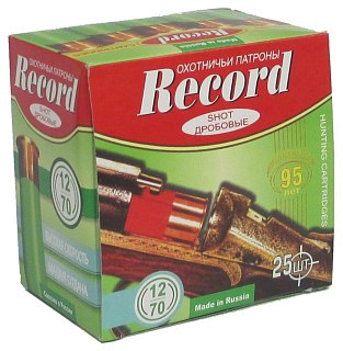 Патрон 12х70 КХЗ Record 5 повышенная осыпь